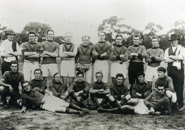Photograph, Vermont Football Club 1921, 1921
