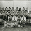 Vermont Football Club Team taken in a Hall holding Premiership Flag. Premiers of 1971.