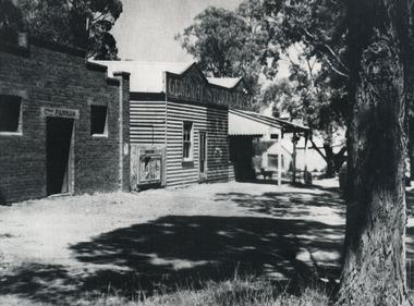 Side View of Pannam's General Store in Boronia Road, Vermont.