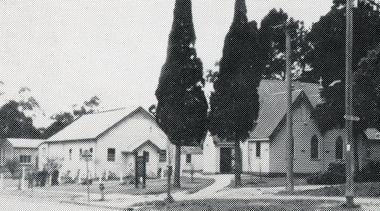 St. Lukes Church, Corner of Mitcham and Canterbury Roads, Vermont in 1950's.