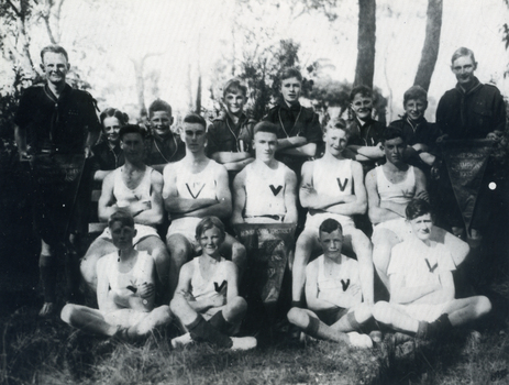 Members of the 1st Vermont Scout Group 1931.