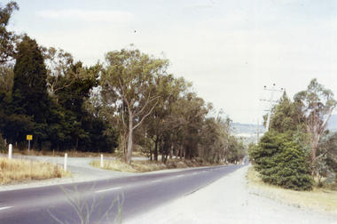 Canterbury Road, Vermont in 1967, showing single lane road.