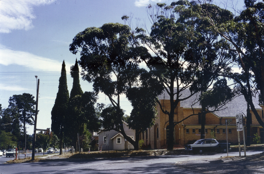 St. Lukes Anglican Church, Vermont, April 1967.  On corner of Mitcham & Canterbury Roads, Vermont.