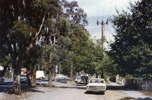  Canterbury Road, Vermont, view  from outside Vermont Primary School (since demolished) on corner of Mitcham Road.