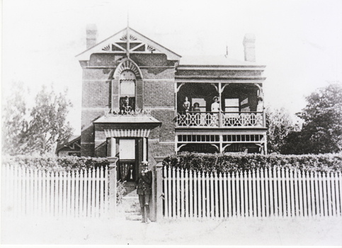 Game Family Home, 18 Gordon Crescent, Blackburn C.1909.