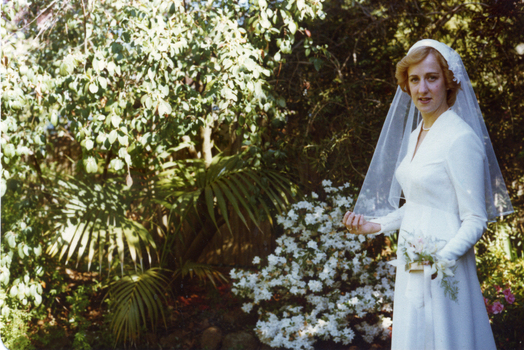 Dianne Warren on Wedding Day. 