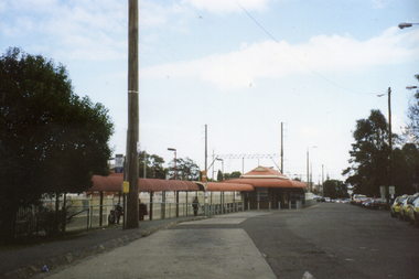 Mitcham Railway Station taken from Station Street.