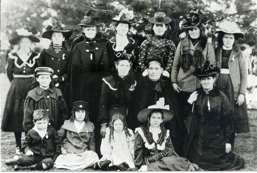 Letitia McGlone ( behind girl in white dress)