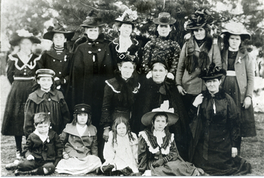 Letitia McGlone ( behind girl in white dress)