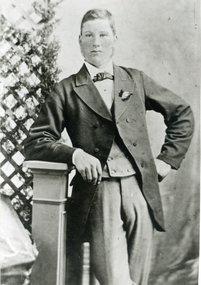 Photo of William Cook in formal pose about 1880.