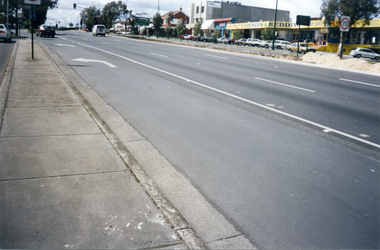 Whitehorse Road, Mitcham, looking east taken from western end of shopping centre opposite old police station.