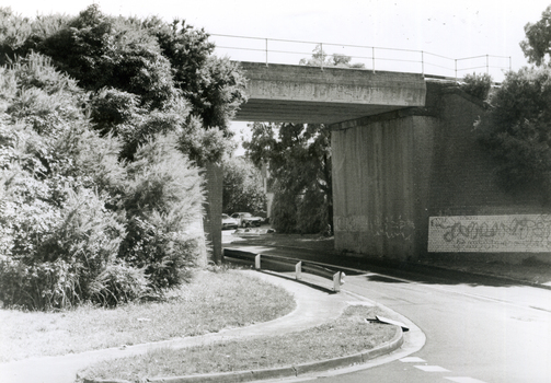 Railway Bridge, Cochrane Street and Brunswick Road, Mitcham.