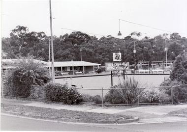 Blackburn Bowls Club, looking North East.
