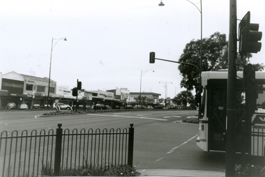 Looking East along North side of Whitehorse Road towards Mitcham Road intersection