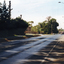 Mitcham Road looking towards Park Road, Donvale. Taken from Freeway Reservation prior to construction to widen Mitcham Road.