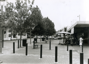 Mitcham Mall, Mitcham, looking North off Whitehorse Road.