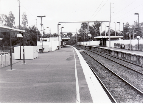 Blackburn Railway Station looking west.