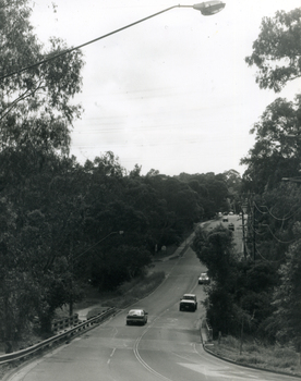  Deep Creek Road, taken from lower entrance of Schwerkolt Cottage Reserve showing Glenvale Road on left. 