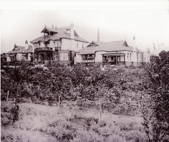Deaf Mute Home adjacent to Blackburn Lake.
