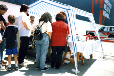 Society's Fund Raising Sausage Sizzle held at Bunnings 2000