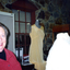 Barbara Keene working on Display for Arts on Parade 2001.