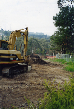 Work beginning on Bridge on Deep Creek Road, Mitcham.