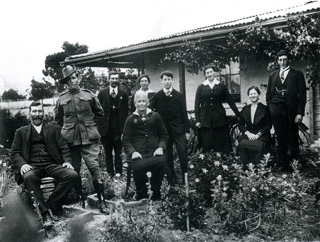 Hogg Family taken on Christmas Day 1918