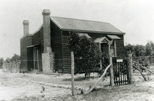 Home of Marie Arrowsmith, Grandmother of Ted, in Lucknow Street (formerly Scott Street), Mitcham.