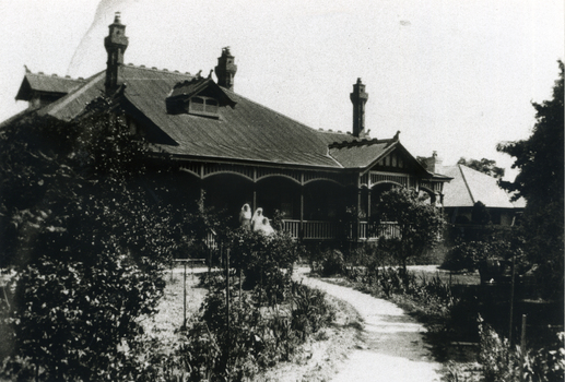 'Warrender' Mitcham Private Hospital, corner McDowall and Harrison Streets, Mitcham, since demolished. 