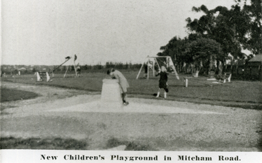 Photograph, Halliday Park, 1937