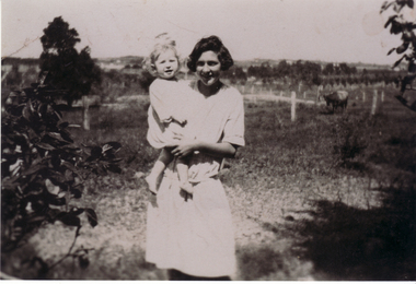 Photograph, Dorothy Penn & Baby Harold