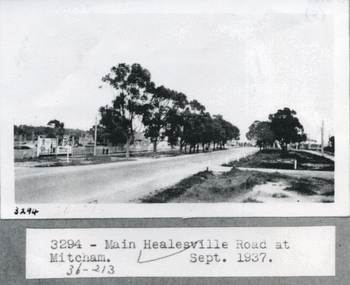 Photograph, Whitehorse Road, Healesville 1937, 1/09/1937 12:00:00 AM