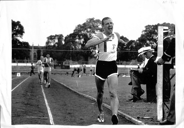 Photograph of 15th Victorian two mile walk championship in 1966.