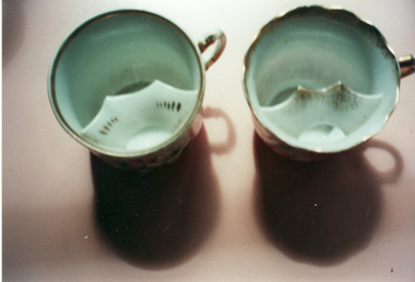 Photograph, Pearce Moustache Cups
