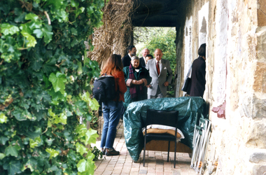 Photograph, Governor's Visit to Schwerkolt Cottage, 9/09/2002 12:00:00 AM