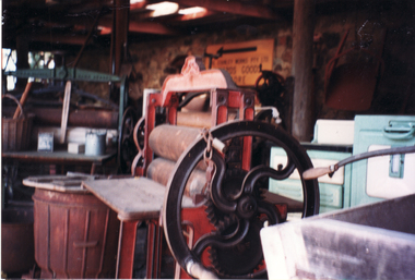 Photograph, Implement Shed