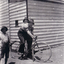 Black and white photograph of Fred, George and Cecil Collier.