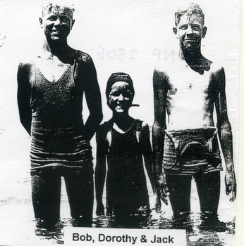 The Morton Family at the beach