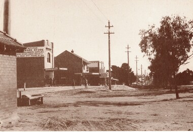  Corner Mitcham and Whitehorse Roads Mitcham - 1920s.|