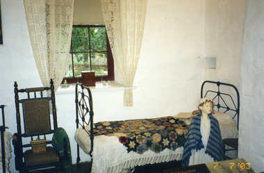 Photograph, Cottage bedroom, 7/07/2003 12:00:00 AM