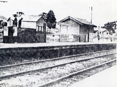 Photograph, Tunstall Railway Station C1918, c1918