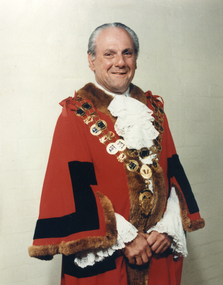 Photograph, Cr. Wally Riddell - Mayor, 1/08/1984 12:00:00 AM