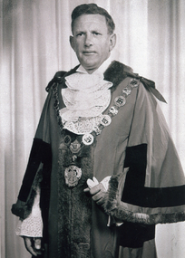 Photograph, Cr. Frank Burns - Mayor, 1964