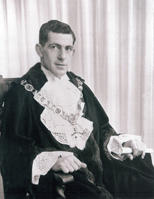 Photograph, Cr. Keith Satchwell - Mayor, 1960