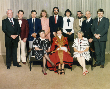 Photograph, Mayor & Councillors - Group Photo - 1985 - 1986, 1/08/1985 12:00:00 AM