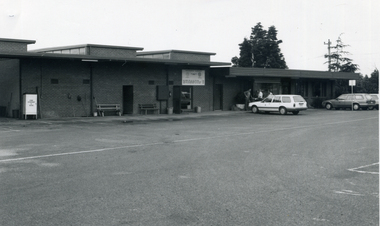 Photograph, Council depot - October 1985, 1/10/1985 12:00:00 AM