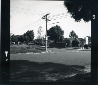 Photograph, Corner Victoria & Edward Streets, Mitcham, c 1987