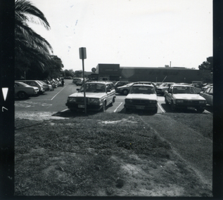 Photograph, Coles car park c. 1987, c. 1987