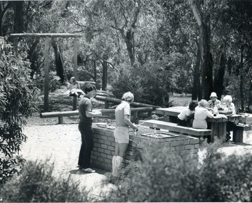 Photograph, Yarran Dheran - BBQ, c 1985
