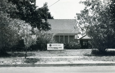 Mitcham Community House established in the former Manse of the Mountainview Uniting Church in Whitehorse Road, Mitcham.